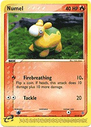 Pokemon EX Dragon - Numel