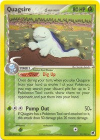 quagsire pokemon card value Quagsire (Delta Species) 021 Dragon Frontiers