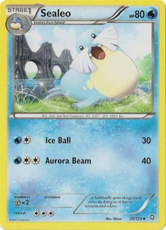 Sealeo 30/124 - Pokemon Dragons Exalted Uncommon Card