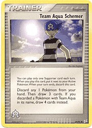 EX Aqua vs Magma - Team Aqua Schemer