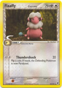 Pokemon EX Dragon Frontiers - Flaaffy Card