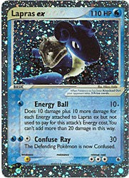 Pokemon EX Ruby & Sapphire Ultra Rare Card - Lapras ex 99/109