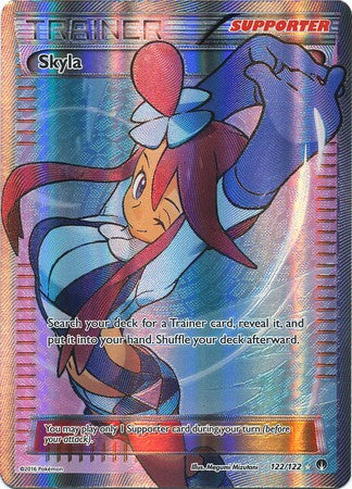 skyla pokemon card price Skyla 122/122 FULL ART