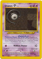 Neo Destiny - Unown (Chase)