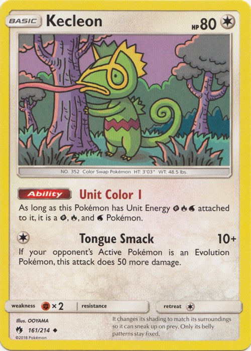 Kecleon - 161/214 Pokemon » SM Lost Thunder Uncommon