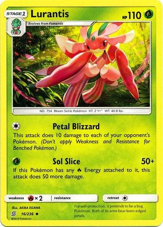 Lurantis - 16/236 - Uncommon Sun & Moon: Unified Minds