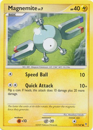 Pokemon Supreme Victors Common Card - Magnemite 111/147