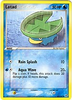 Pokemon EX Deoxys Common Card - Lotad 63/107