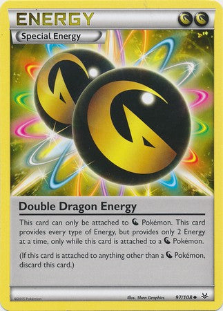 Double Dragon Energy 097 - Reverse Holofoil XY Roaring Skies