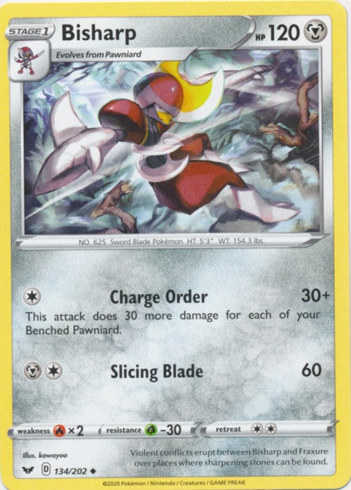 Bisharp - 134/202 Pokemon » Sword and Shield Uncommon