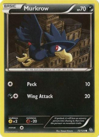Murkrow 72/124 - Pokemon Dragons Exalted Common Card