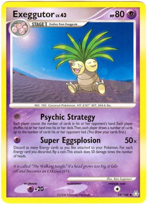 Pokemon Legends Awakened Uncommon Card - Exeggutor 54/146 PokeOrder.com Pokemon Legends Awakened Uncommon Card - Exeggutor 54/146 PokeOrder.com