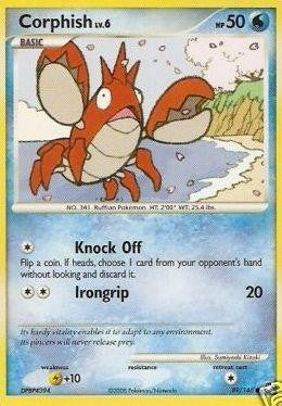 Pokemon Legends Awakened Common Card - Corphish 89/146