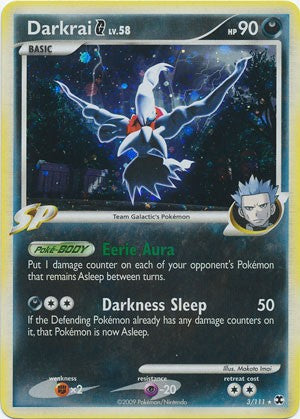 Pokemon Platinum Rising Rivals Rare Holo Darkrai G #3 Pokemon Platinum Rising Rivals Rare Holo Darkrai G #3
