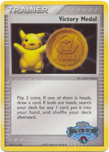 Pokemon Ultra Rare Promo Card - Victory Medal Spring (2007-2008) Pokemon Ultra Rare Promo Card - Victory Medal Spring (2007-2008)