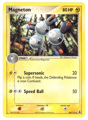 Pokemon EX Delta Species Uncommon Magneton #48