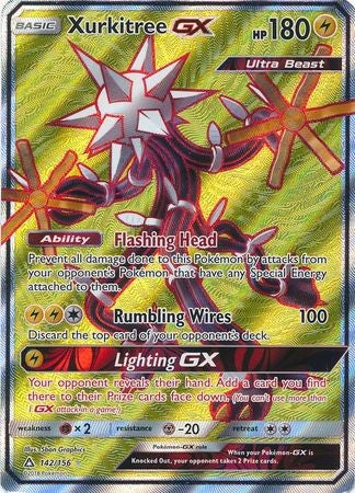 Xurkitree GX 142/156 Full Art - Pokemon Ultra Prism
