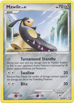 Pokemon Supreme Victors Rare Card - Mawile 33/147