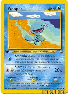 Pokemon Neo Genesis - Wooper