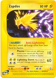 Pokemon Aquapolis - Zapdos