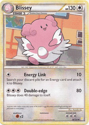 Pokemon HeartGold SoulSilver Single Card Uncommon Blissey 36/123