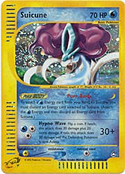 Pokemon Aquapolis - Suicune Holofoil
