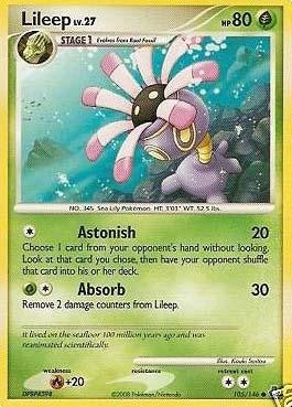 Pokemon Legends Awakened Common Card - Lileep 105/146