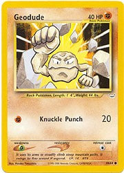 Neo Revelation - Geodude Pokemon Card #44