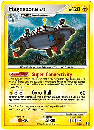 pokemon magnezone card Pokemon Diamond and Pearl Stormfront Card