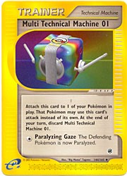 Pokemon Expedition Trainer - Multi Techinal Machine 01