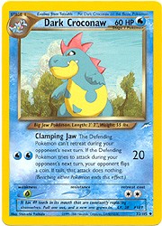 Dark Croconaw 032/105 - Unlimited Neo Destiny