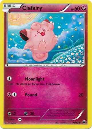 Clefairy 50/83 Common - Pokemon Generations Card