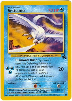 Pokemon Promo Card - Articuno #22