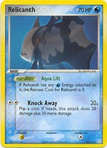 Pokemon EX Holon Phantoms - Relicanth