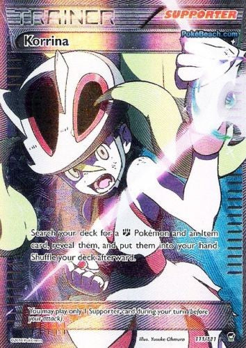 Korrina 111/111 - Pokemon XY Furious Fists Full Art Card