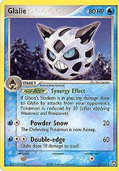 Pokemon EX Power Keepers Uncommon Card - Glalie 30/108