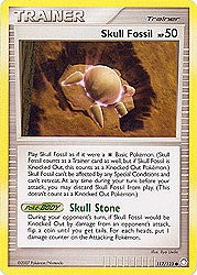 Pokemon Diamond & Pearl Mysterious Treasures- Skull Fossil