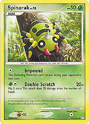 Pokemon Diamond & Pearl Mysterious Treasures-Spinarak