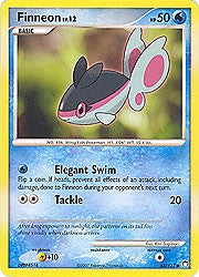 Pokemon Diamond & Pearl Mysterious Treasures- Finneon