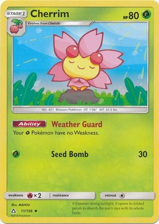 Cherrim 11/156 Uncommon - Pokemon Ultra Prism