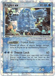 Pokemon EX Hidden Legends Ultra Rare Card - Regice ex 97/101