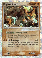 Pokemon EX Hidden Legends Ultra Rare Card - Regirock ex 98/101