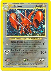 Pokemon Neo Discovery Holo Rare Scizor #10 Pokemon Neo Discovery Holo Rare Scizor #10
