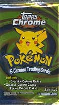 Topps Pokemon Chrome Series 1 Card Pack