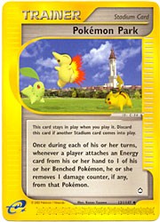 Pokemon Aquapolis - Pokemon Park