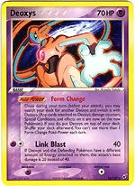 Pokemon EX Deoxys Rare Card - Deoxys 16/107