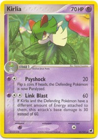 Pokemon EX Dragon Frontiers - Kirlia (Fire) Card