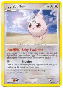 Pokemon Diamond & Pearl Great Encounters - Igglybuff (Common) Card