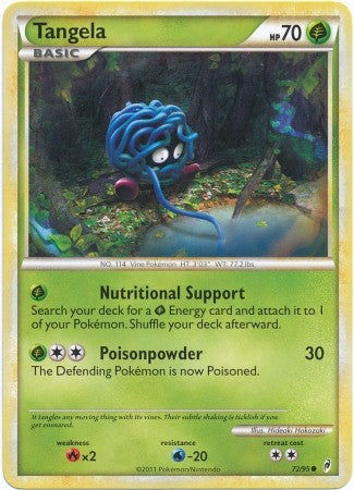 pokemon tangela card Pokemon Call Of Legends Tangela 72/95 Common Card – PokeOrder.com