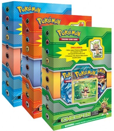 Pokemon XY Starter Figure Box Set of 3